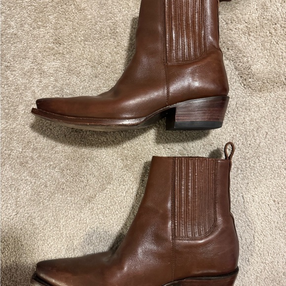 Tecovas Brown Ankle Boots - Picture 5 of 6